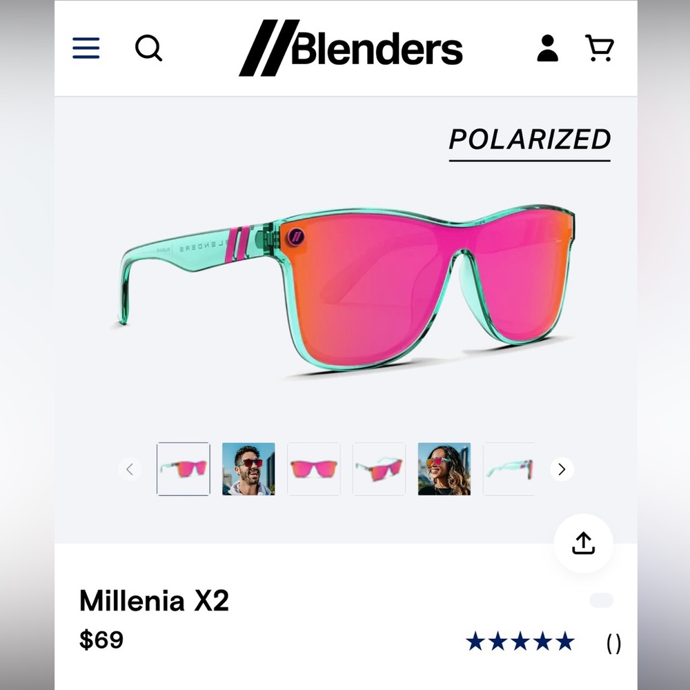 Blenders Millenia X2 Polarized Sunglasses